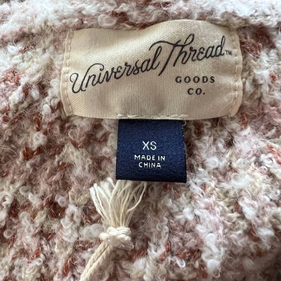 Universal Thread Women's Blush Pink Long Sleeve Pullover Sweater - Size XS - NWT - Picture 2 of 6